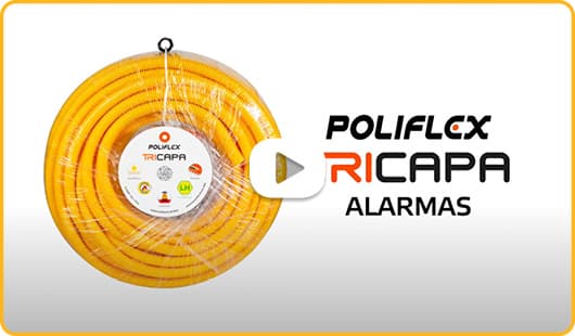 Poliflex Tricapa para sistemas de alarma