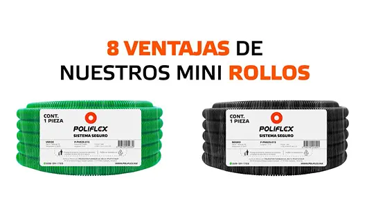 Mini rollos Poliflex